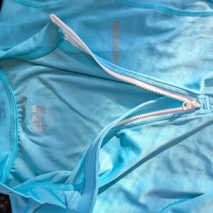 Blue and Lavender UV 50 Swim Shirts